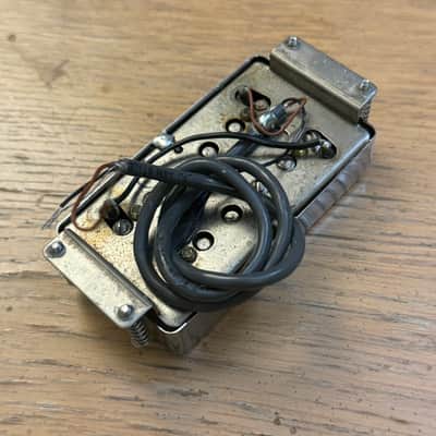 Fender Reissue Blank Chrome Wide Range Humbucker Bridge Neck Pickup 72 Telecaster Deluxe Tele Custom 8.4k image 2