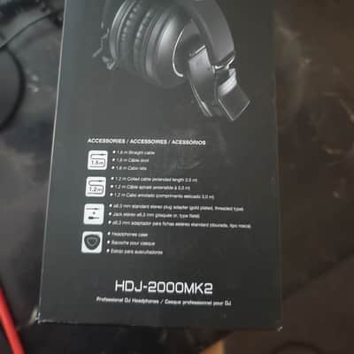 Pioneer HDJ-2000MK2 Reference DJ Headphones 2010s - Black image 5