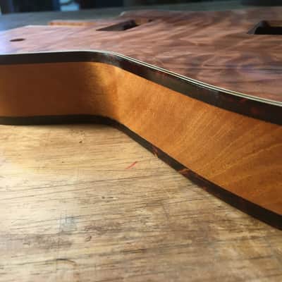 Grez Mendocino Custom, 2020 Quilted OG Redwood Top, Lollar Imperials 5lbs 3oz, NEW, Tortoise Bound Top & Back W/B/W Top of Body Purfling (Authorized Dealer) image 14