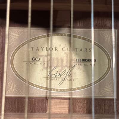 Taylor GC3 2011 - Natural imagen 9