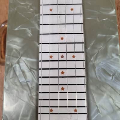 Magnatone Melodier Lap Steel 1950s W/ Original Case - Gray/Green MOTS image 5