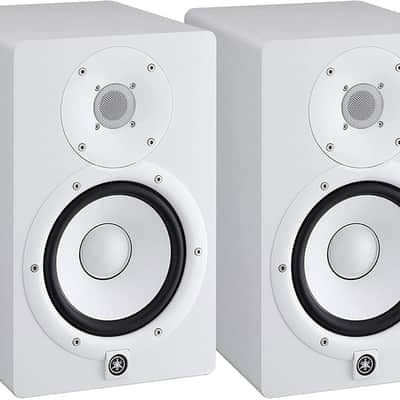 Yamaha HS7W Pair | White Powered Studio Monitor Set image 1
