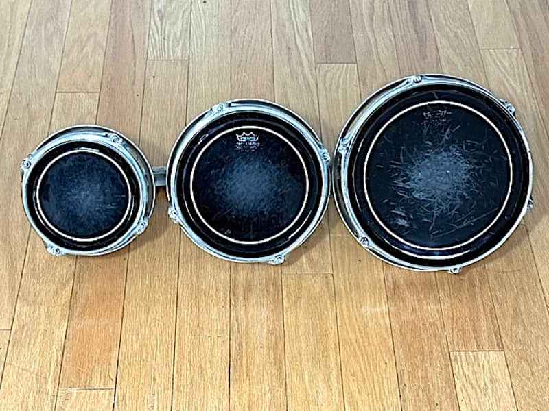 Remo Rototom  3- Piece Set, 6",8",10", No Stand Included, Good Condition image 1
