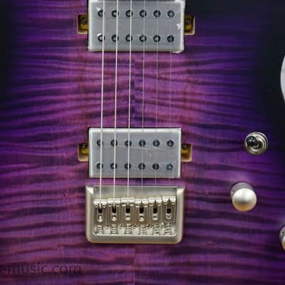 Schecter C-1 Standard Plus - Transparent Purple Burst image 6
