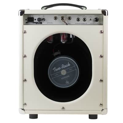 New Two Rock Studio Signature 1X12 Combo Ivory Bronco w/Black & White Pinstripe Grill Cloth #1655 image 5