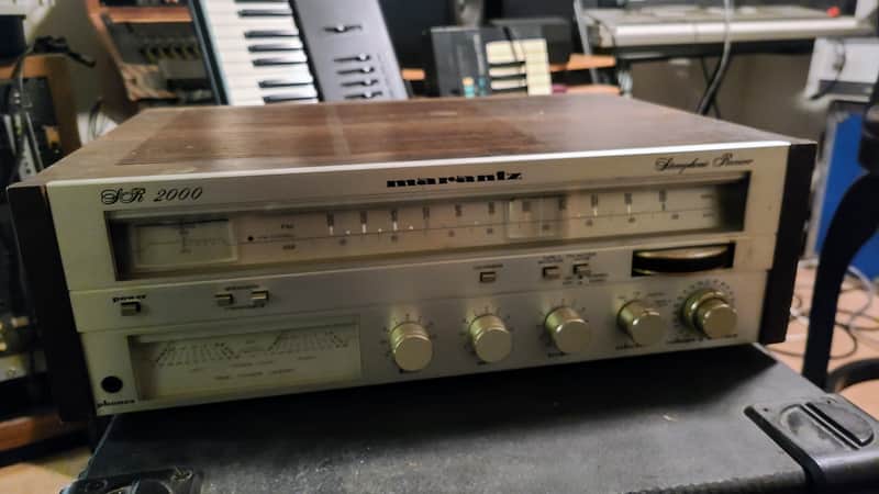 Marantz SR 2000 Early 80's - Silver / Wood image 1