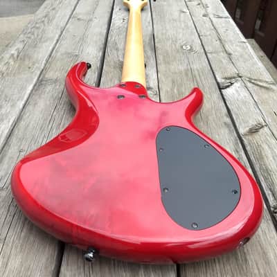 2000 Tobias Toby Deluxe 4 Trans Red lefty image 8