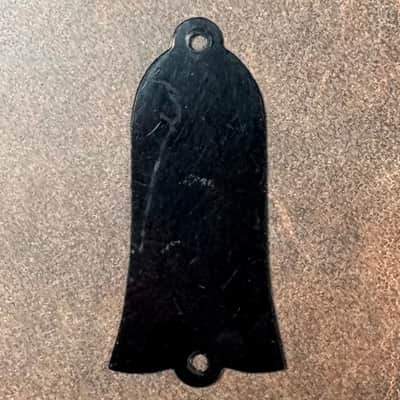 1950s - 1960s Gibson Truss Rod Cover Vintage Black Single Ply For Les Paul JR ES 125 150 175 225! image 1
