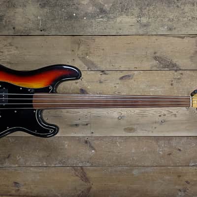 Fender Precision bass Fretless 1978 image 2