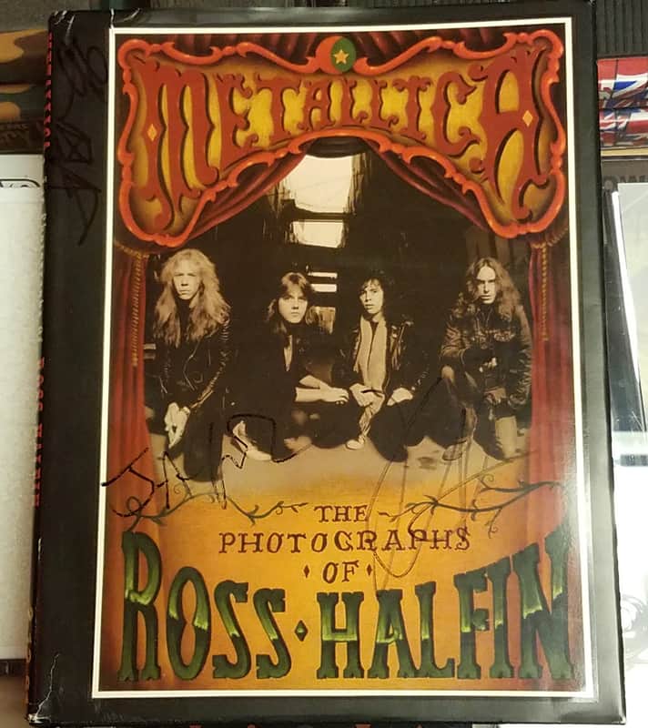 Metallica Metallica Photographs of Ross Halfin Book 1996 Metallica image 1