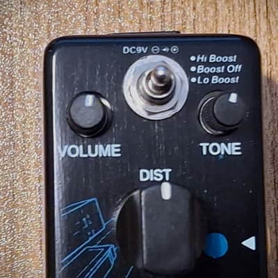 Pulse Technology : Blaster Distortion mini pedal, with High & Low boost modes, 2020s image 5