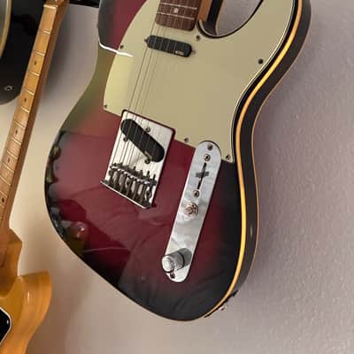 Hohner Professional Te Custom 80s - sunburst Telecaster EMG image 4