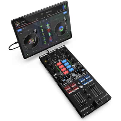 Reloop Mixtour Pro High-quality, Ultra-portable, All-in-one Four-deck DJ Controller with Audio Interface image 9