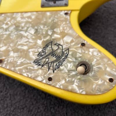 Gibson Custom Shop Firebird 1990 - unique Metallic Yellow finish sounds incredible! image 10