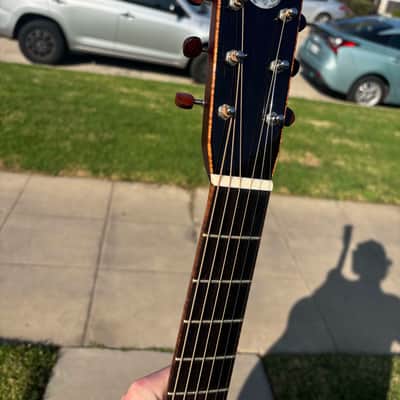Santa Cruz OM Moon Spruce / Cocobolo “Luna” Custom 2015–Rare SCGC image 19