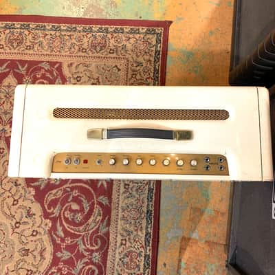 Marshall Limited Edition 35th Anniversary JTM 1962 Bluesbreaker 2-Channel 100-Watt 2x12" Guitar Combo 1997 - White Levant 100W Conversion image 4