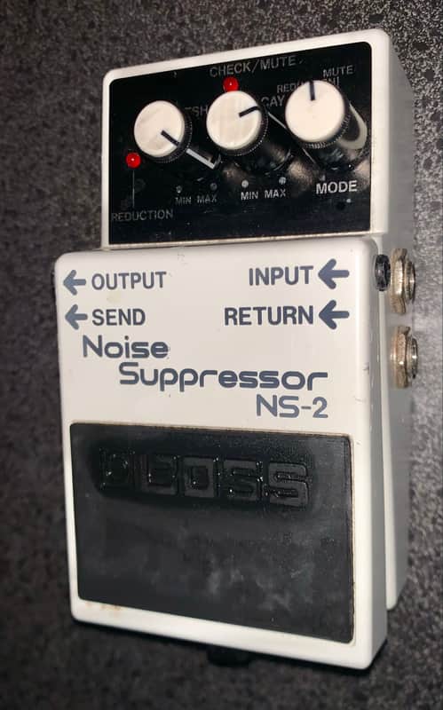 Boss NS-2 Noise Suppressor (Silver Label) 1989 - Present - White image 1