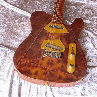 Build to Order GB Liuteria Traditional Tele hi-gloss camphor and strass image 2