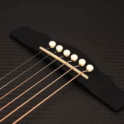 Natasha X Carbon with NS3 Pickup - 3K Carbon Fiber Acoustic Guitar 2024 image 10