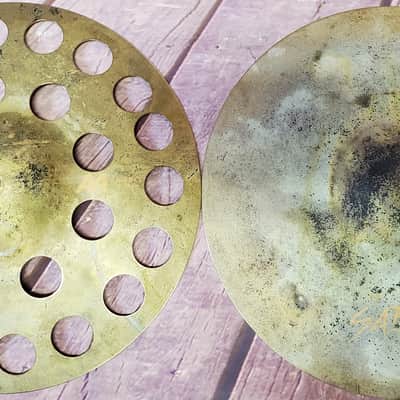 Sabian AA 10" Sick Hi-Hats Limited Edition Cymbals Pair Raw Finish Set #3 | NEW Authorized Dealer image 1