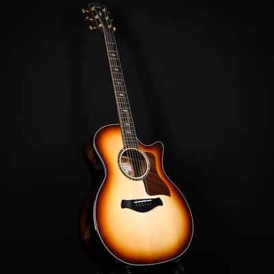 Taylor Next Generation Builder's Edition 814ce w/ Adirondack Spruce Top & Honduran Rosewood Back and Sides- Kona Edgeburst Back/Sides, Shaded Edge Burst Top 2026 (121146056) image 10