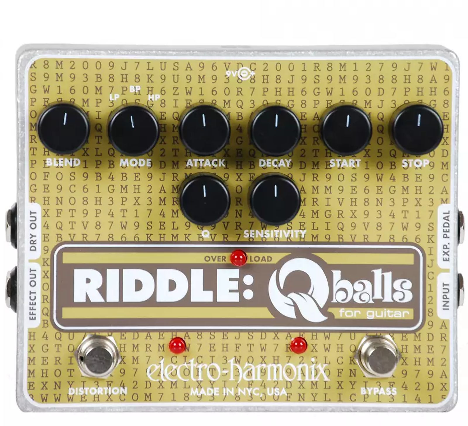 Electro-Harmonix Riddle: Q Balls Envelope Filter For Guitar | Reverb