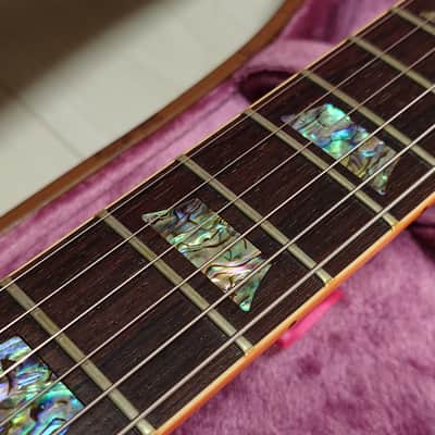 GIBSON CUSTOM SHOP 1959 LES PAUL Historic Collection PREMIUM GRADE (Yamano Exclusive) 2006 - Trans Pink  7A QM - Only 3 Made - image 12