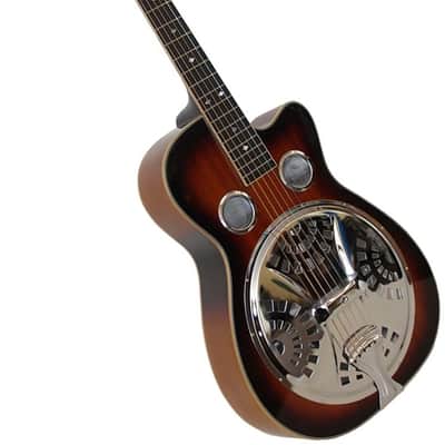 Gold Tone PBR-CA Paul Beard Signature-Series Roundneck Resonator Guitar w/ Cutaway w/case image 2