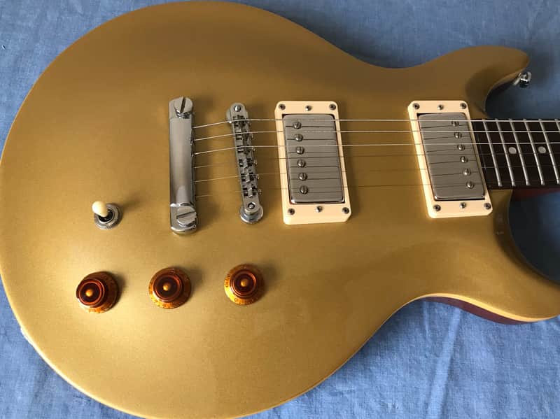 Hamer Slammer Series Gold Top Electric Guitar image 1