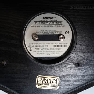 Bose 901 Series VI Speakers w/ Tulip Stands & EQ – Restored – 1-Year Warranty image 6