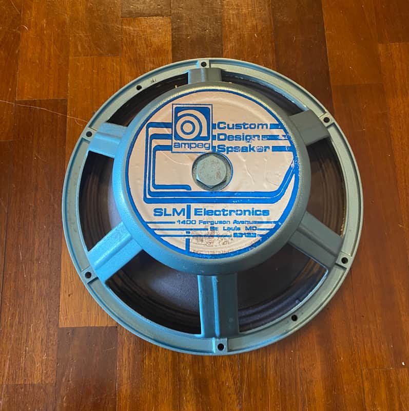 Ampeg SLM Special Design Speaker Blue Line 60W 8Ohm 12” image 1