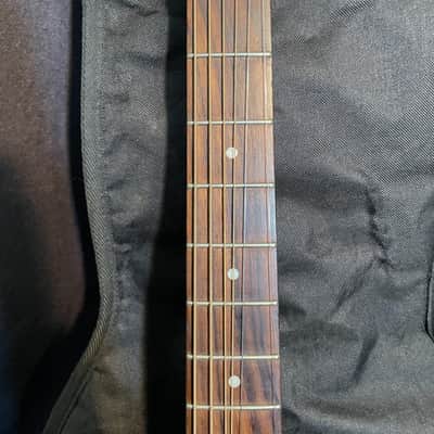 2002 Fender Telecoustic Candy Apple Red image 3