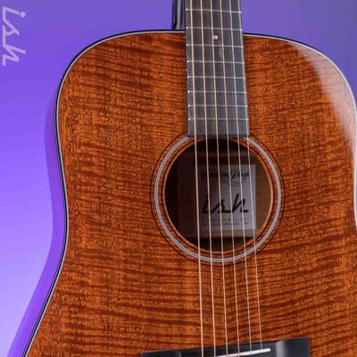 Martin Custom Shop D-18 Style Dreadnought Flamed Mahogany image 4