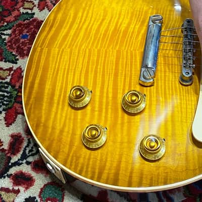 Gibson Custom Shop '59 Les Paul Standard Reissue 60th Anniversary - Golden Poppy Burst VOS indian rosewood rare ! image 4