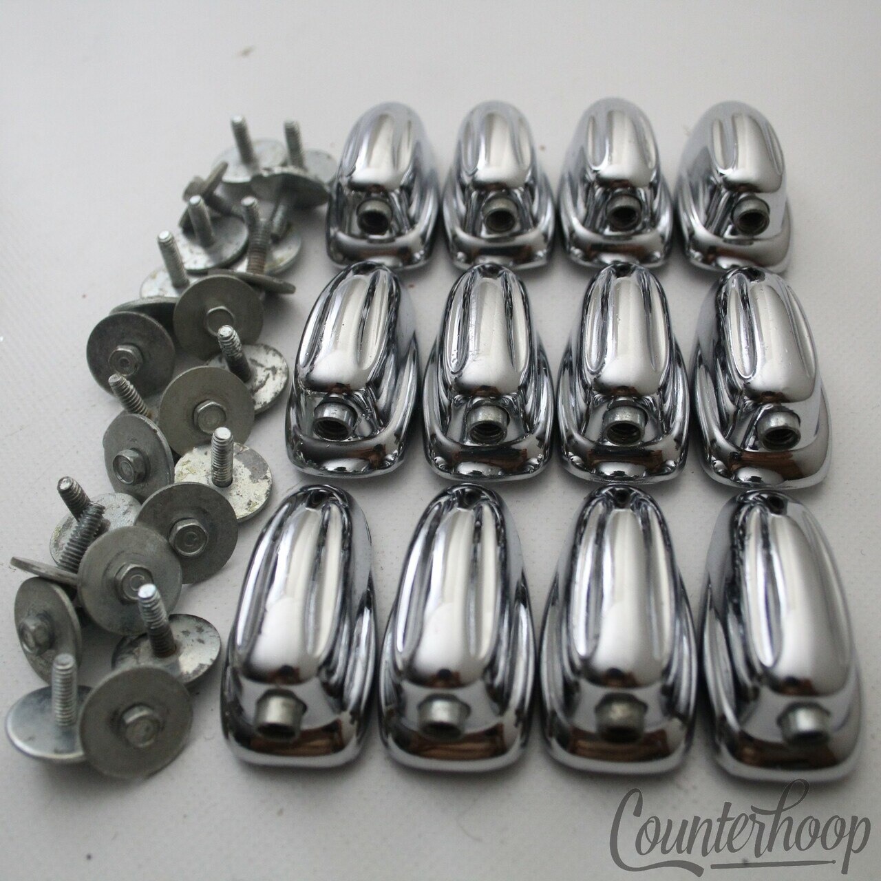 Slingerland 12x Small Sound King 5Ply Lugs Tom/Snare Drum Chrome Hex Screws 70s — main photograph