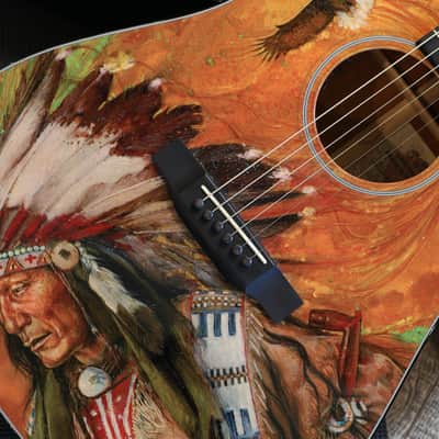 2017 Martin D-18RG Robert Goetz #18 Dreadnought Acoustic Guitar Native American + OHSC image 4