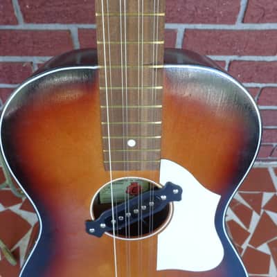 Egmond Double Tenor Guitar - Acoustic Electric Bouzouki - Chicago Tuning DGBE image 4
