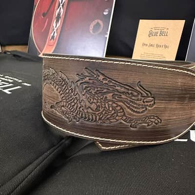 Blue Bell Straps ZOZO 73 ARTISAN Custom Shop for Al’s Music Factory  FADED BROWN image 5