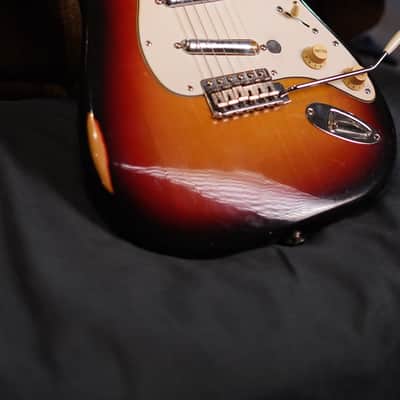 Fender Stratocaster with Rosewood Fretboard 1971 - Sunburst image 2
