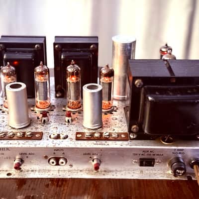 🎶 Fisher SA-16 Tube Power Amplifier — Serviced, Cleaned, Tubes Installed, No Hum, EL84 Classic image 2
