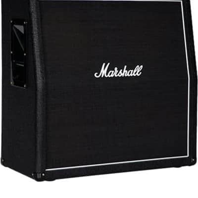 Marshall MX412AR 240-Watt 4x12" Angled Guitar Speaker Cabinet 2012 - Present - Black image 2