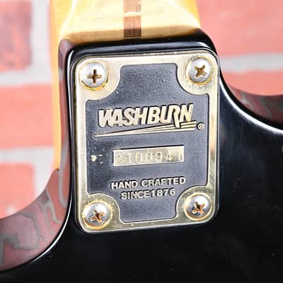 Washburn SS40 Stevie Stevens Signature Model 1992 with Original Molded Case image 11