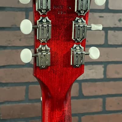 Gibson Les Paul Special Tribute DC 2019 - Worn Cherry Electric Guitar w/ Bag image 8