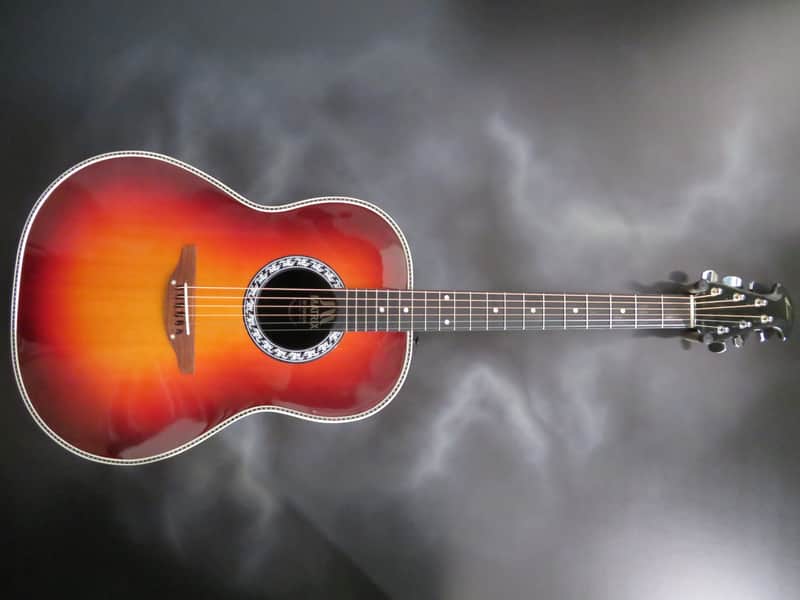 1978 Ovation Matrix 1132-1, Acoustic Guitar, Cherry Sunburst W