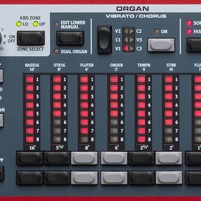 Nord Electro 6 HP73 Hammer Action 73-Key Digital Piano - Red image 3