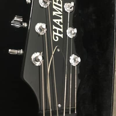 Hamer Archtop GT 1993 Black USA Seymour Duncan Firebird mini Humbuckers Studio Artist image 4