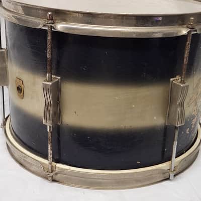 Vintage Early 1960s 1963 Ludwig Blue Silver Duco Club Date Tom Drum 9x13 image 7