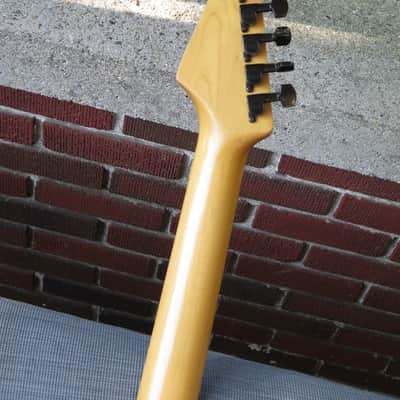 Vintage USA 1984 Schecter super-strat Scorcher electric guitar with Fender Seymour Duncan pickguard jazz image 12