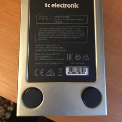 TC Electronic Cinders Overdrive + Rock Power 9v Adaptor from July 2025, both 100% New in original boxes image 4