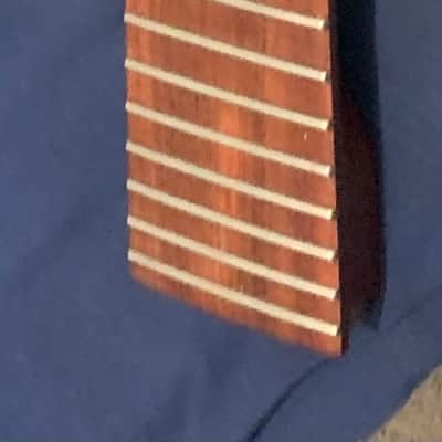 Red Cherrywood Japanese 7 string AANJ RG NECK with Ibanez Reverse Headstock image 2
